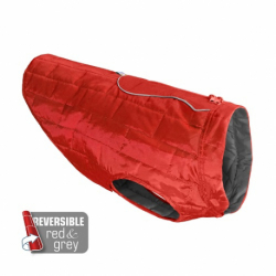 Nepremokavá bunda pre psy Kurgo Loft Jacket-red-M