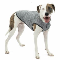 Sveter pre psy Kurgo Dog Core Sweater-Heather-Black-M