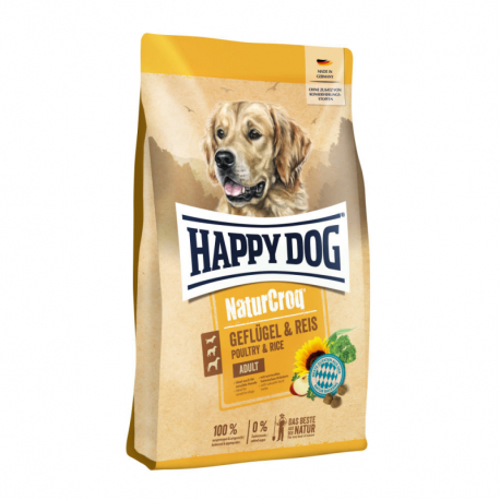 Happy Dog NaturCroq GEFLÜGEL & REIS 1 kg