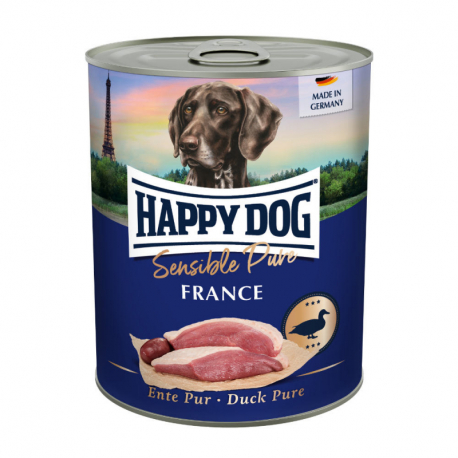 Happy Dog Sensible Pur France - kachní 800 g