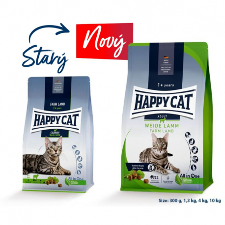 Happy Cat Culinary Adult Weide-Lamm / Jehněčí 300 g