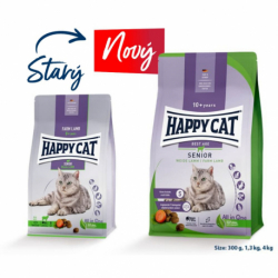 Happy Cat Senior Weide-Lamm / Jehněčí 1,3 kg