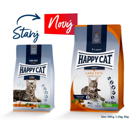 Happy Cat Culinary Adult Land-Ente / Kachna 300 g