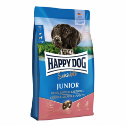 Happy Dog Sensible Junior Chicken, Salmon & Potato 10 kg