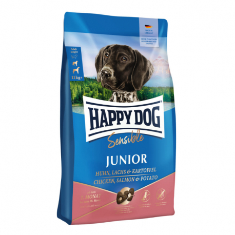 Happy Dog Sensible Junior Chicken, Salmon & Potato 1 kg