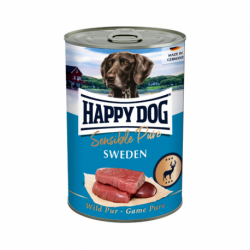Happy Dog Sensible Pure Sweden - zvěřinová 400 g