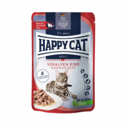Happy Cat Kapsička MIS Culinary Voralpen-Rind / Hovězí 85 g