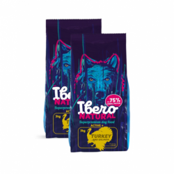 Ibero Natural Dog Active + - 2x3kg