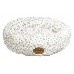 Pelech Donut "Alanis" 45cm leopard sivá