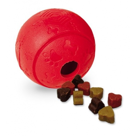 Gumená lopta na snacky 8cm