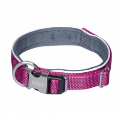 Obojok "Classic Preno Royal" (L-XL) malinová