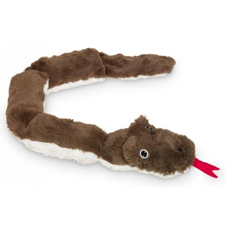 Plyšový had XL 85cm hnedý