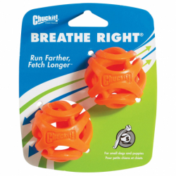 Chuckit Breathe Right Fetch Ball S 2ks