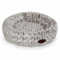 Pelech Donut "Arusha" 45cm hnedá/biela