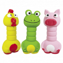 Latexové zvieratká 3 druhy/12,5cm