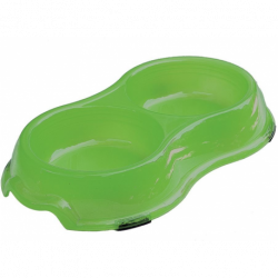 Plastová dvojmiska zelená 2x325ml