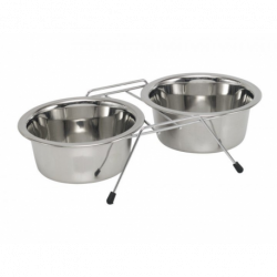 "Double Dinner" M strieborná 2 x 900ml