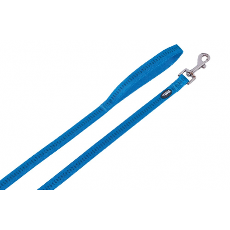 Vodítko "Soft Grip" (M-L) 1,2m svetlomodrá