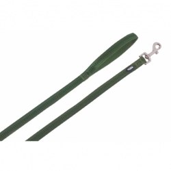 Vodítko "Soft Grip" (M-L) 1,2m tmavozelená