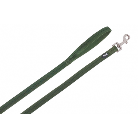 Vodítko "Soft Grip" (M-L) 1,2m tmavozelená