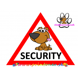 SECURITY / NS1 nálepka
