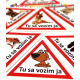 Tu sa vozím ja / N1 nálepka na auto