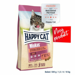 Happy Cat Minkas Sterilised Lachs 10 Kg