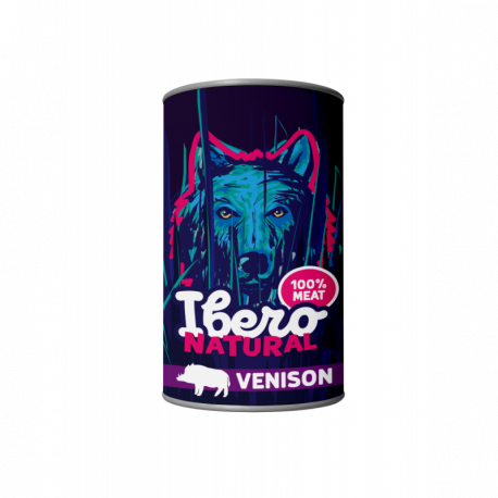 Ibero Natural Dog Adult Venison - 1200g