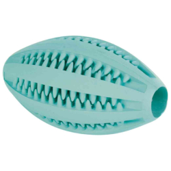 DentaFun RUGBY míč s mátou 11cm TRIXIE