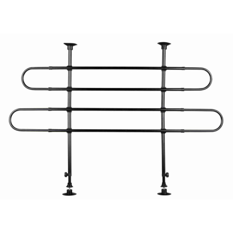 Mříž do náklad. prostoru auta 2díly šíř.85-140cm, v.75-110cm