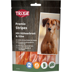 Premio CHICKEN CHEESE STRIPES - kuřecí pásky se sýrem 100g