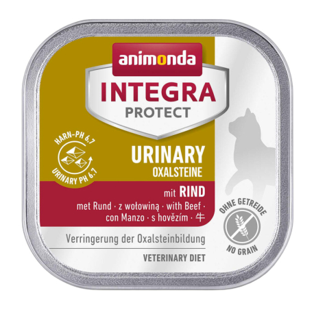 INTEGRA PROTECT URINARY OXAL dieta s hovězím masem 100g