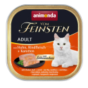 V.Feinsten CORE kuřecí, hovězí maso + mrkev pro kočky 100g