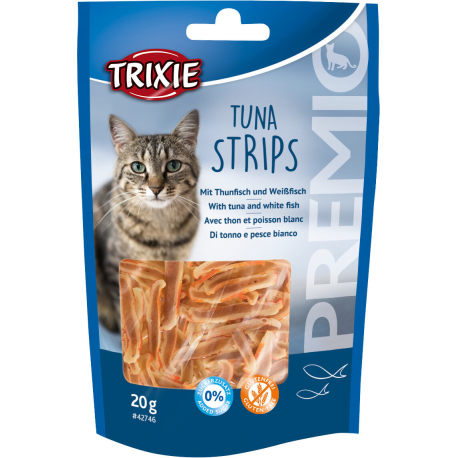 PREMIO Tuna Strips - pásky s tuňákem, 20g