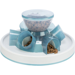 Cat Activity Tunnel Feeder - krmítko s tunýlky, o 28 × 14 cm