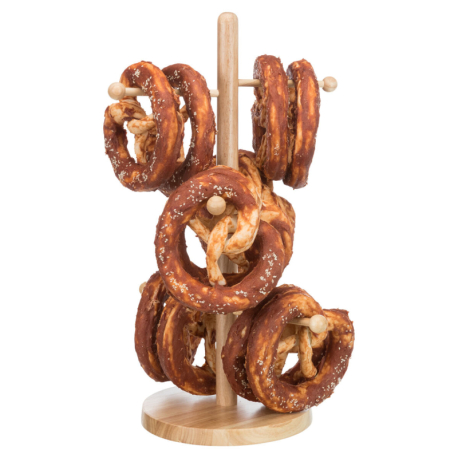 DentaFun Preclík, buvolí kůže obalená kachním masem [25 ks], ⌀ 15 cm, 140 g / ks