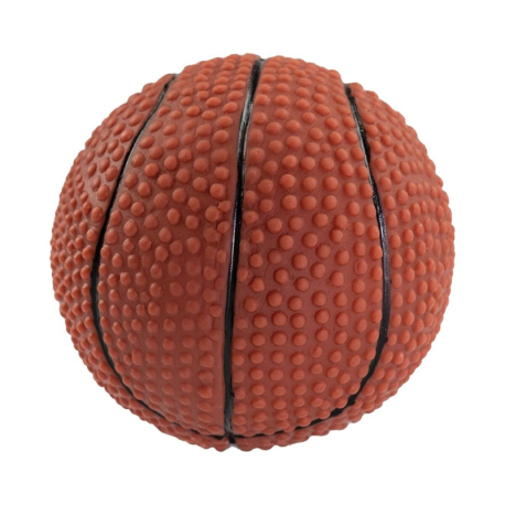 Basketbalový míč se zvukem 7.5 cm, vinyl, HipHop Dog