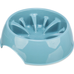Miska k pomalému krmení, design slunečnice, plast/TPR