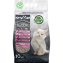 KITTYMAX hrudkující, bezprašný bílý bentonit BABY POWDER  10 l