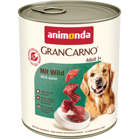 GRANCARNO Adult - se zvěřinou 800 g
