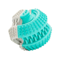 Dentální péče mátový míček 6 cm, dvoubarevný, HipHop Dog