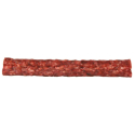 Žvýkací monoproteinová tyč z hovězí kůže, příchuť salám [25 ks ], 20 cm/ 80 g