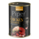 NEW PIPER JUNIOR s kuřecími žaludky a červenou řepou, konzerva pro štěňata, 400 g