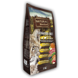 Natural Woodland Backwoods Diet Cat & Kitten /vepřové/  1,5 kg