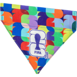 FIFA 2026 oboustranný šátek na obojek, S: 15 cm - LIMITOVANÁ NABÍDKA
