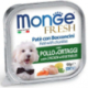 MONGE FRESH - paštika a kousky s kuřetem a zeleninou 100 g pro psy