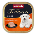 ANIMONDA paštika ADULT - drůbež, telecí pro psy 150 g