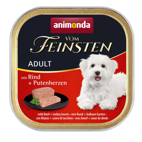 ANIMONDA paštika ADULT - hovězí, krůtí srdce pro psy 150 g
